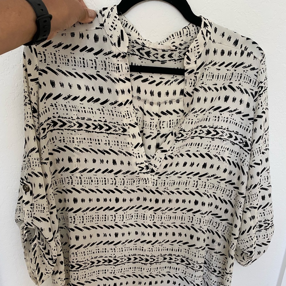 Lush tunic blouse size medium